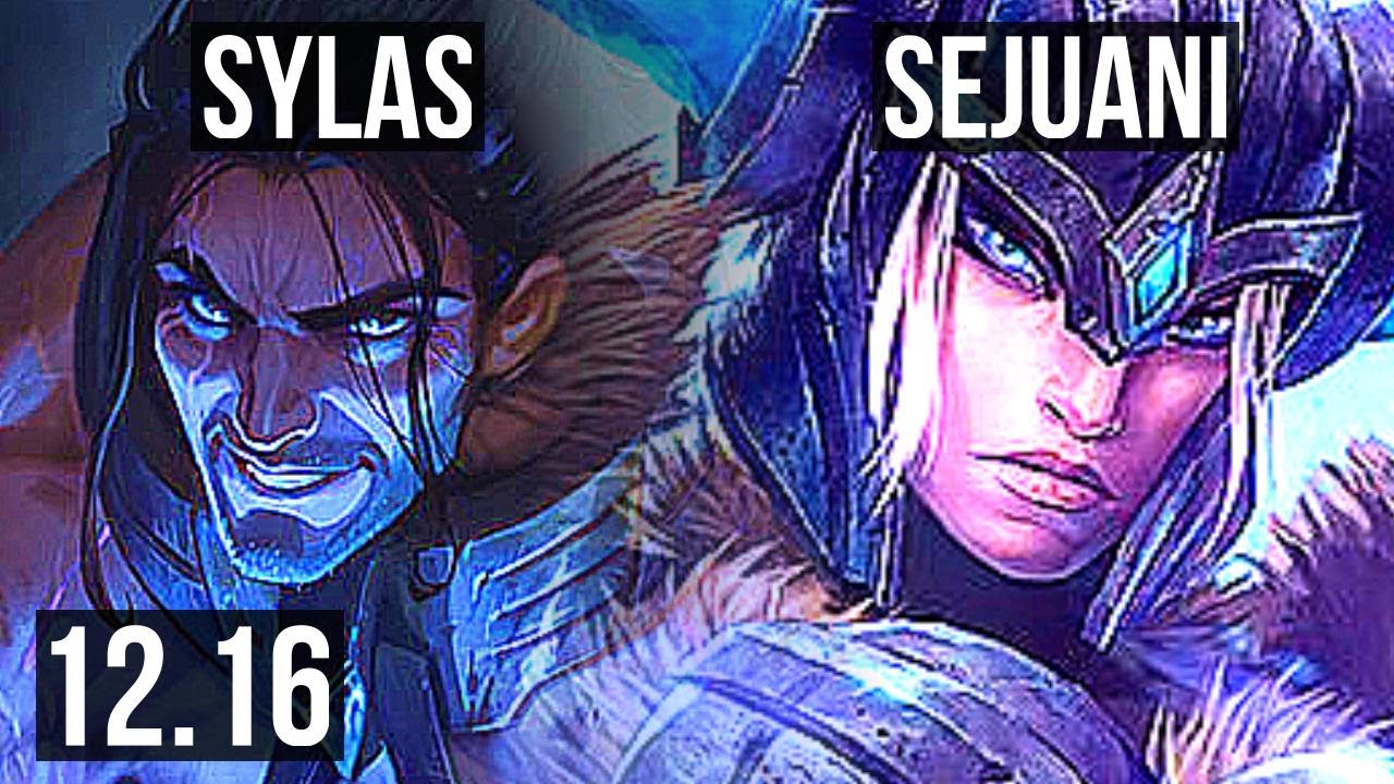 SYLAS vs SEJUANI (TOP) | 68% winrate, Legendary | KR Challenger | 12.16