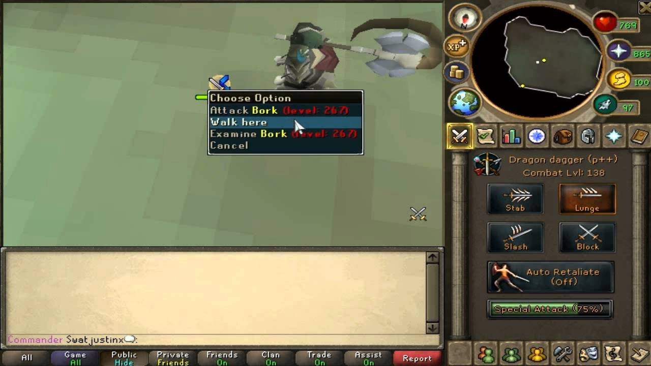 Runescape How to kill bork