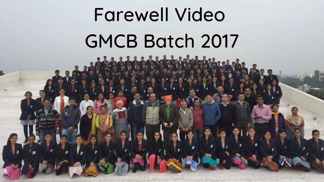 Farewell video of Batch 2017 Government Medical College Bhavnagar | GMCB MBBS BATCH 2017