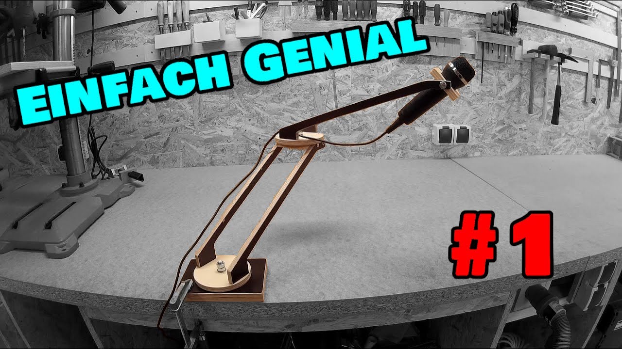 So einen Mikrofonarm hast du noch nie gesehen + Kostenloser Bauplan | Teil #1 | TM-Bastler