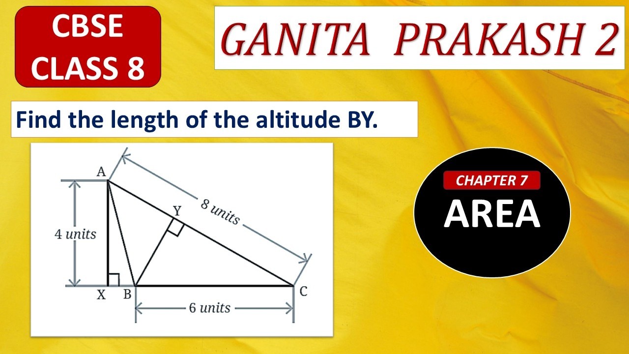 Most Important Questions from AREA | GANITA PRAKASH 2| CLASS 8 |CBSE- Explained in മലയാളം