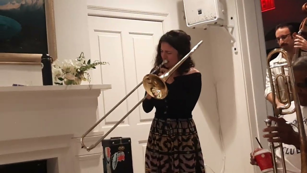 Glen David Andrews at Royal Frenchmen Hotel w/ Trombone Charlotte - March 20