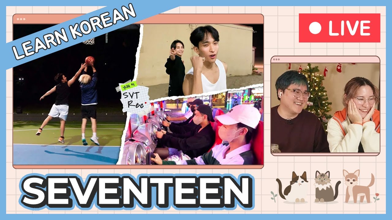 SVT Record #8 and #9 - Learn Korean w/ SEVENTEEN [Live]
