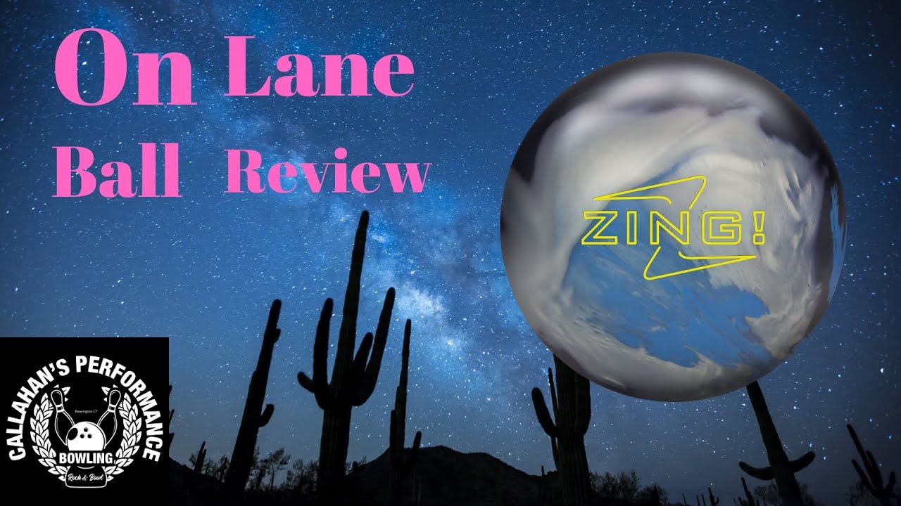 Brunswick Zing Hybrid on lane ball review!