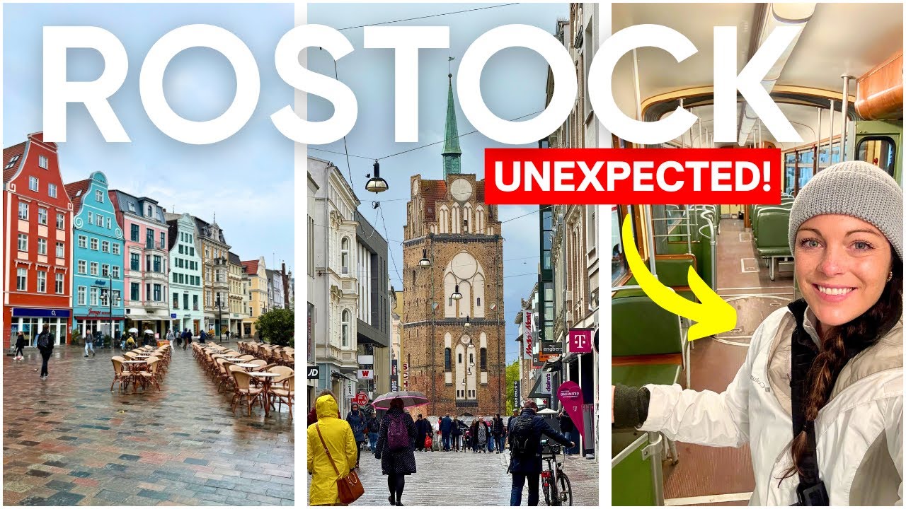 The surprising port city of Rostock, Germany!