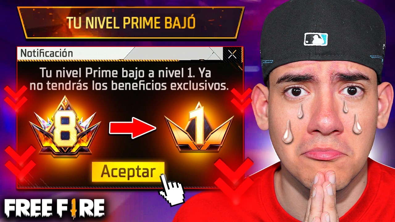 PERDI MI NIVEL 8 de PRIME en FREE FIRE Y RECARGUE DIAMANTES para RECUPERARLO !! - TheDonato