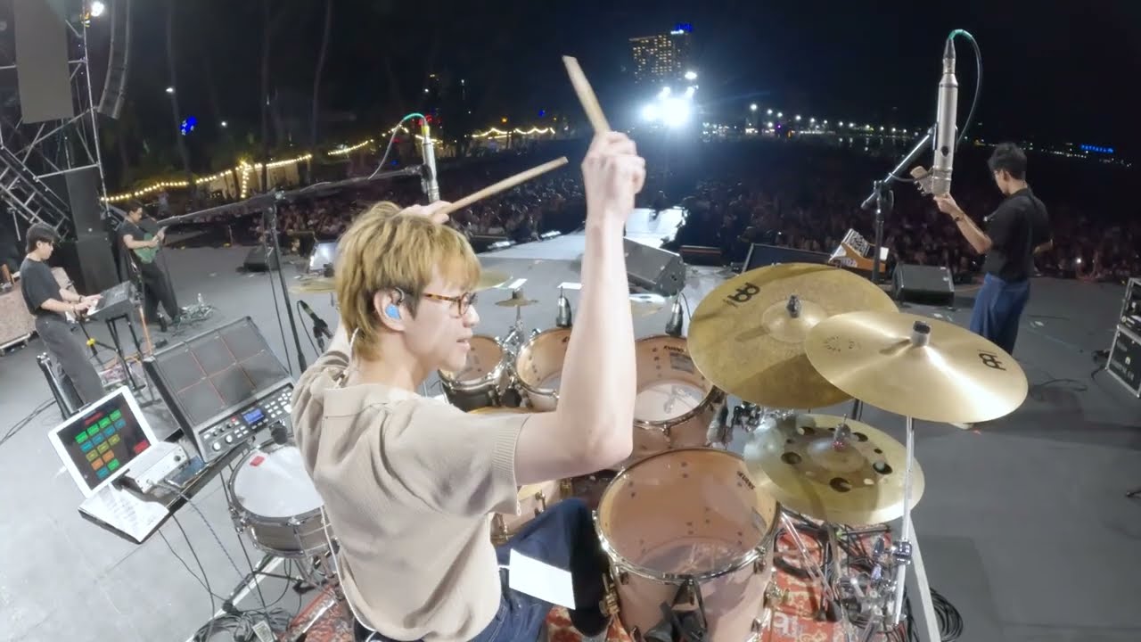 ลามปาม - BOWKYLION [Drum Camera] Pattaya Countdown 2026
