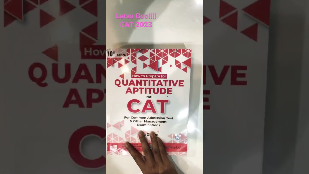 Unboxing Quantitative Aptitude by Arun Sharma | # cat2023 # arunshrama #mba #quantitativeaptitude