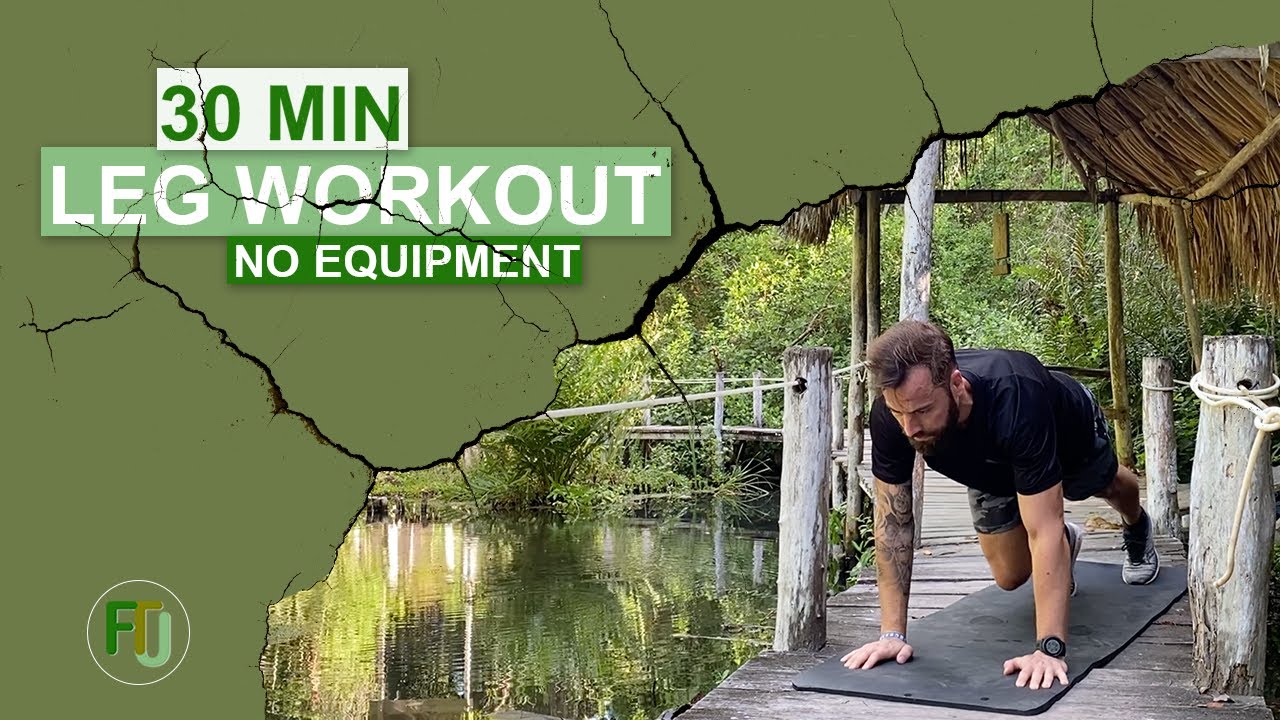 Full body workout between crocodiles! | No equipment | R&iacute;o Lagartos