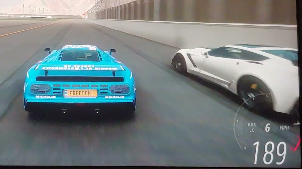Forza 5 bugatti le mans at daytona