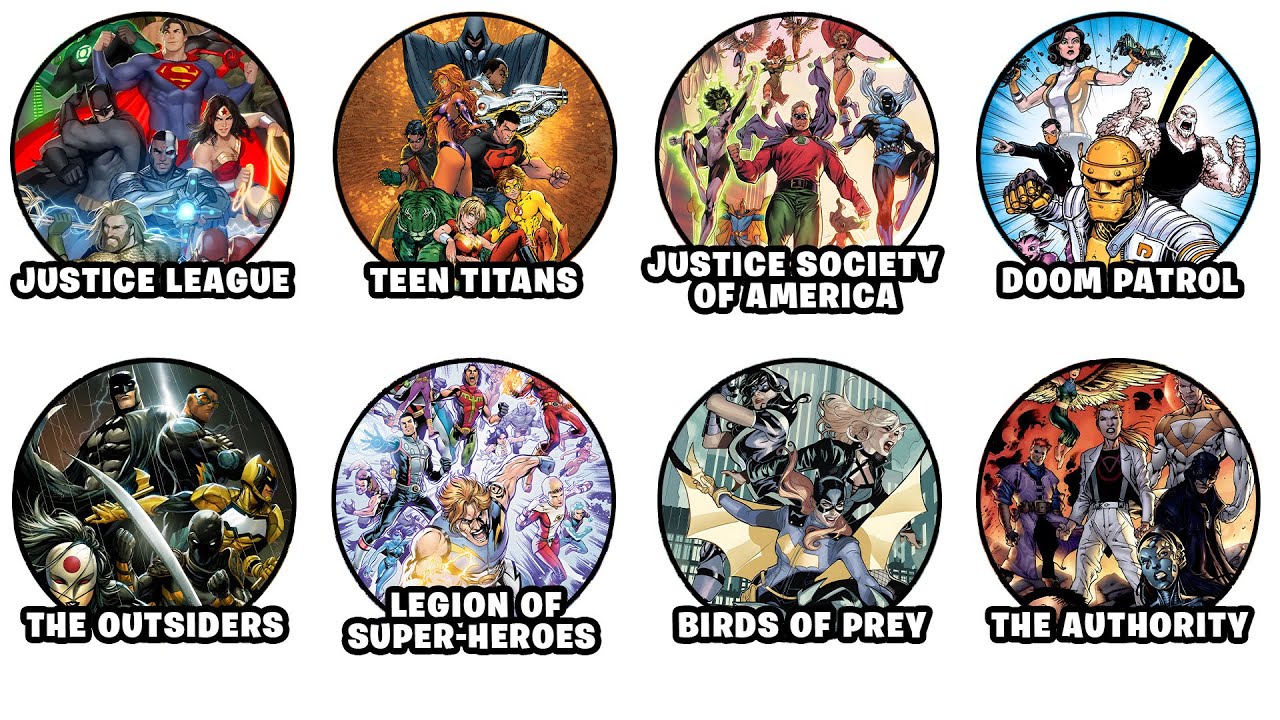 Every Popular DC Team Explained in 14 Minutes