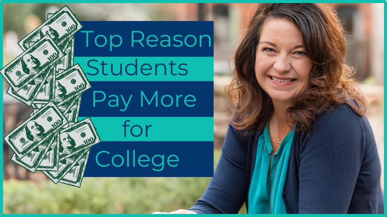 Students often pay more for college than they need to.