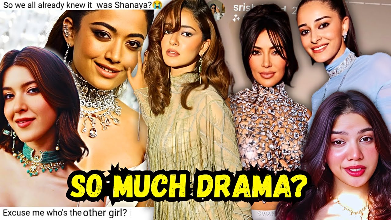 Shanaya Kapoor EXPOSED by this creator? | Rashmika & Aneet REPLACED Ananya Panday from 2 brands?