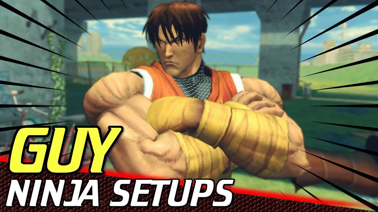 USF4 ▶ Настройки Guy Ninja【Ultra Street Fighter IV】