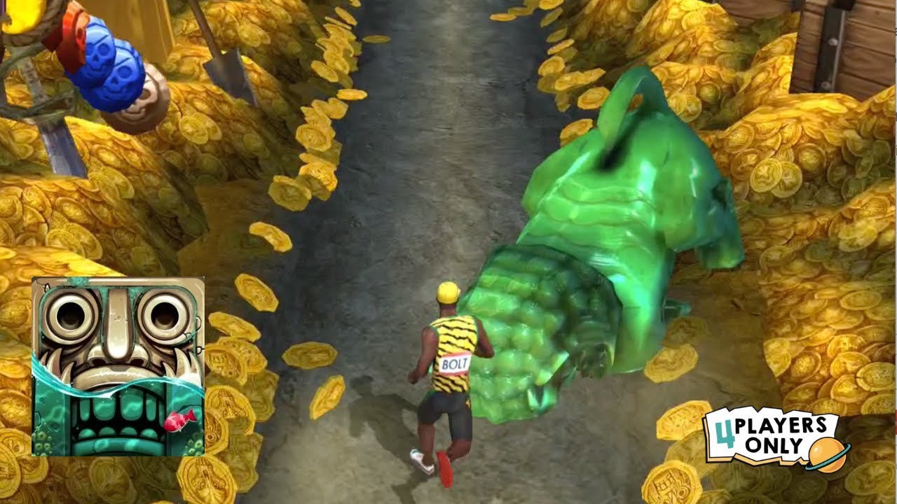Temple Run 2 | PIRATE COVE Challenge, DOUBLOON DASH End #10 w/ USAIN BOLT! By Imangi Studios, LLC