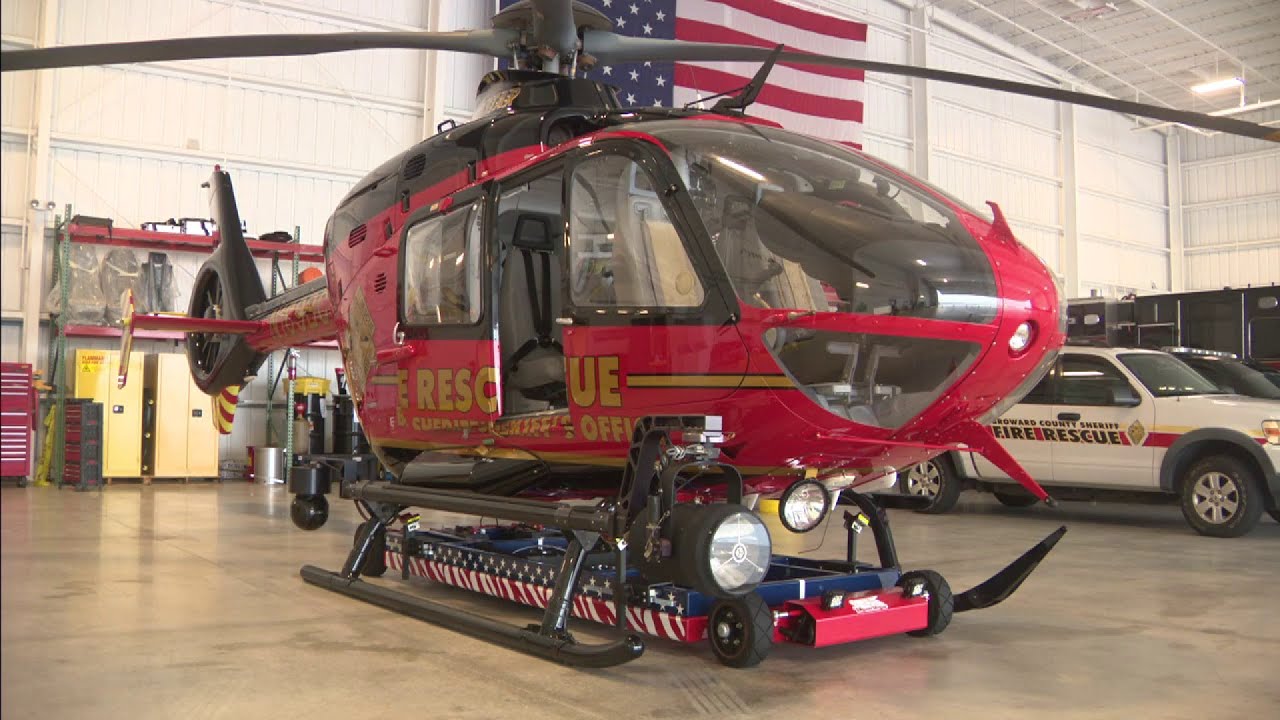 BSO Fire Rescue gives Local 10 up-close look at new live-saving helicopters