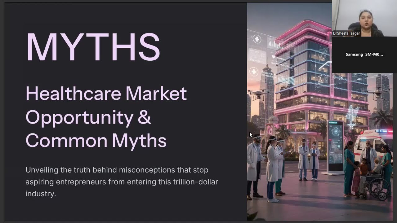 FREE WORKSHOP WHAT IS HEALTHCARE ACADEMY AND MYTHS IN THE MARKET TO LAUNCH HEALTHCARE BUSINESS