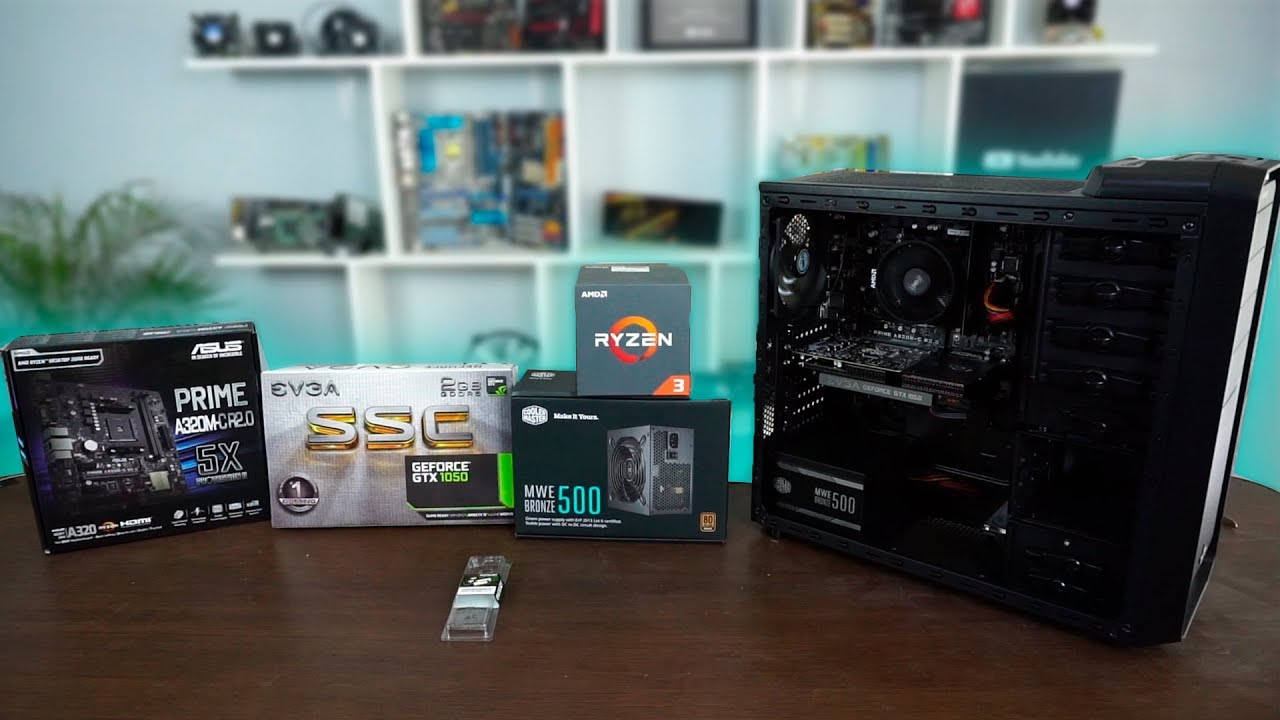 Ensamblando PC económica aprovechando el bajo precio de Ryzen 1300x - Proto Hw & Tec
