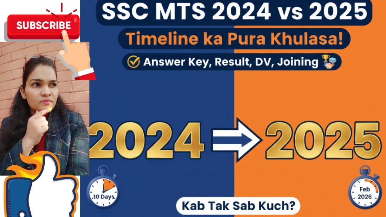 SSC MTS 2024 vs 2025: Reality of Competition! 😱 Per-Seat. Cut off &Joining Process Final Result Kab?