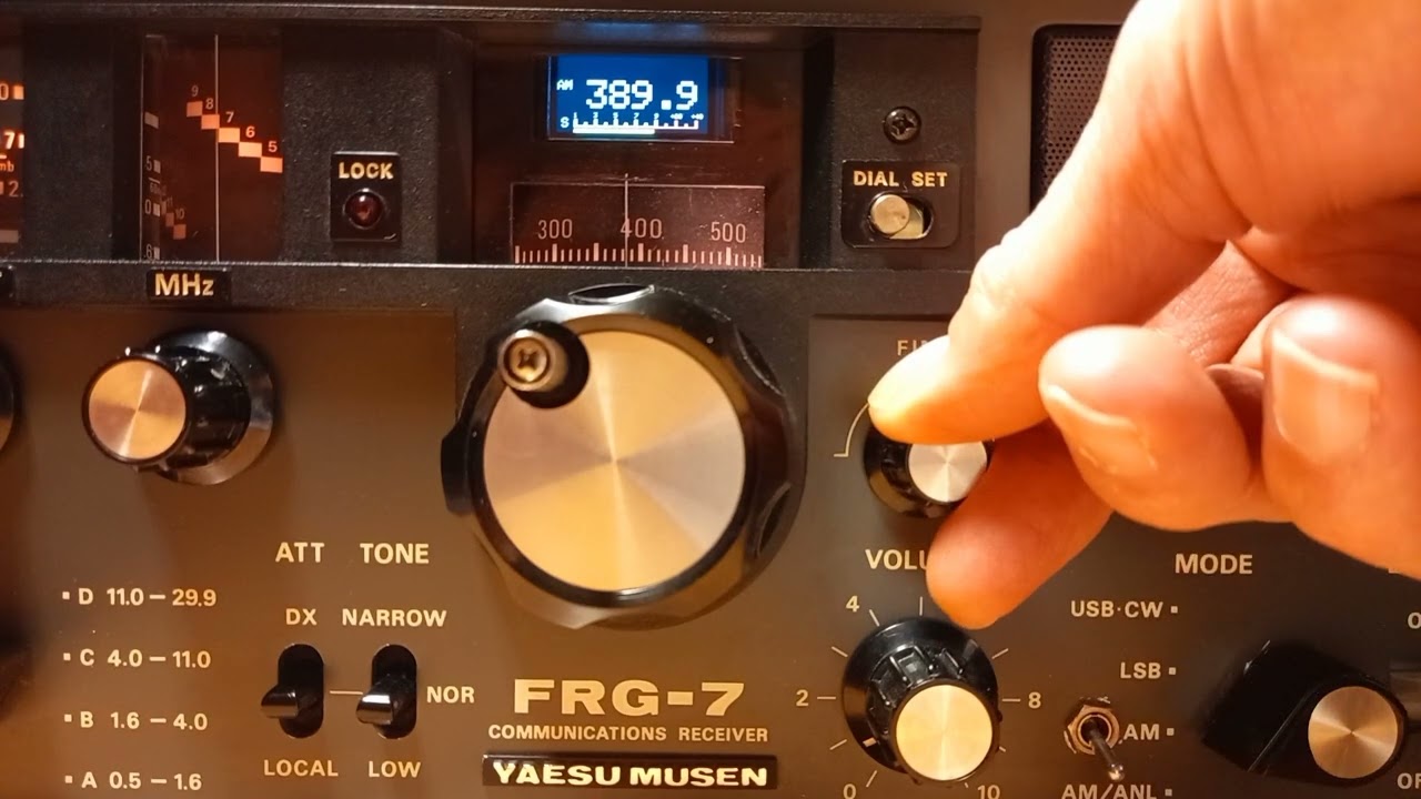 Yaesu FRG-7 Digital readout SSB alignement