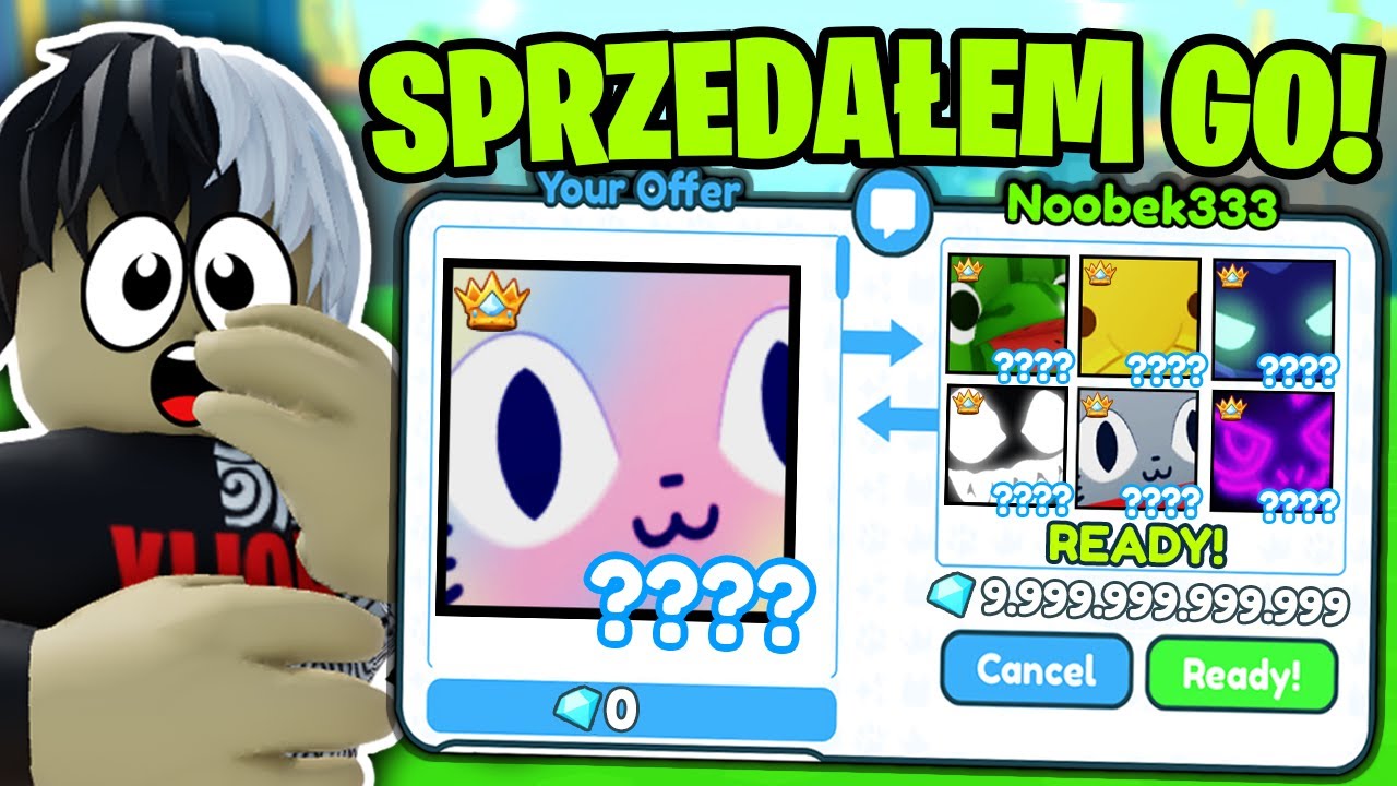 SPRZEDAŁEM MOJEGO TITANIC TIEDYE CAT w PET SIMULATOR X