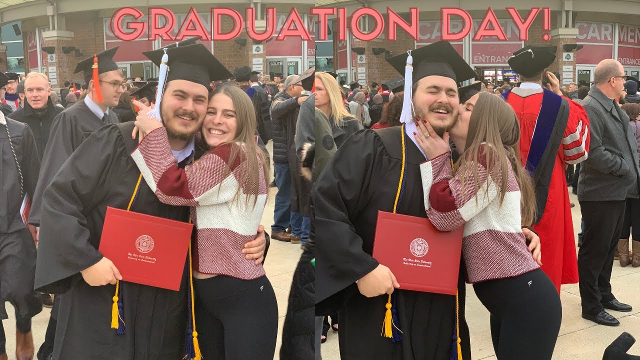 THE OHIO STATE UNIVERSITY GRADUATION DAY!! ❤️🎓🏟 vlogmas day 15