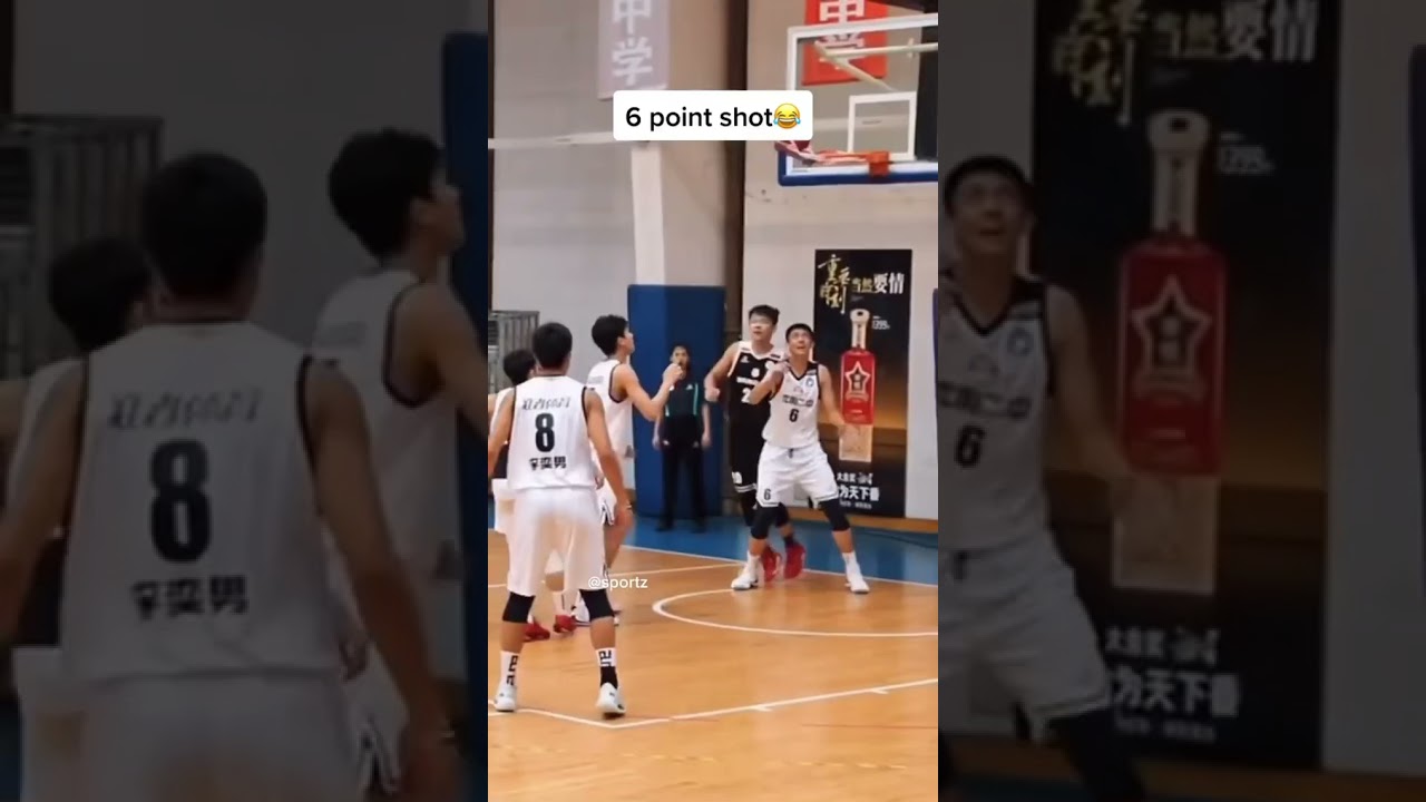 6 Point shot?!😯#shorts