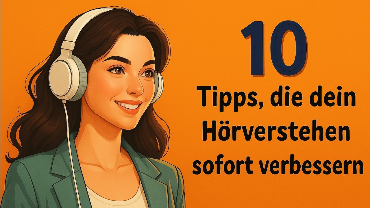 10 einfache Wege, dein H&ouml;rverstehen auf Deutsch zu verbessern: H&ouml;re wie ein Profi! 