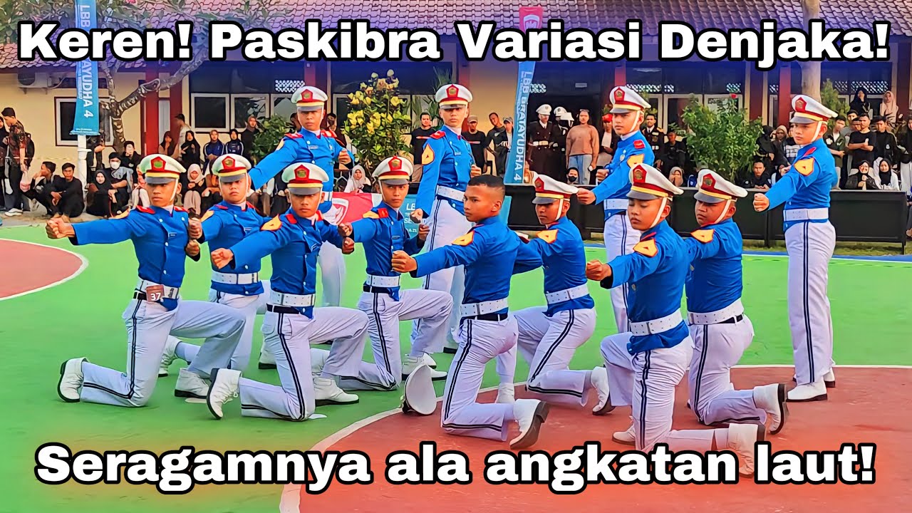TNI pasti bangga! 🇮🇩 | Paskibra SMKN 1 Karangpucung tampil keren di LBB BRATAYUDHA 4