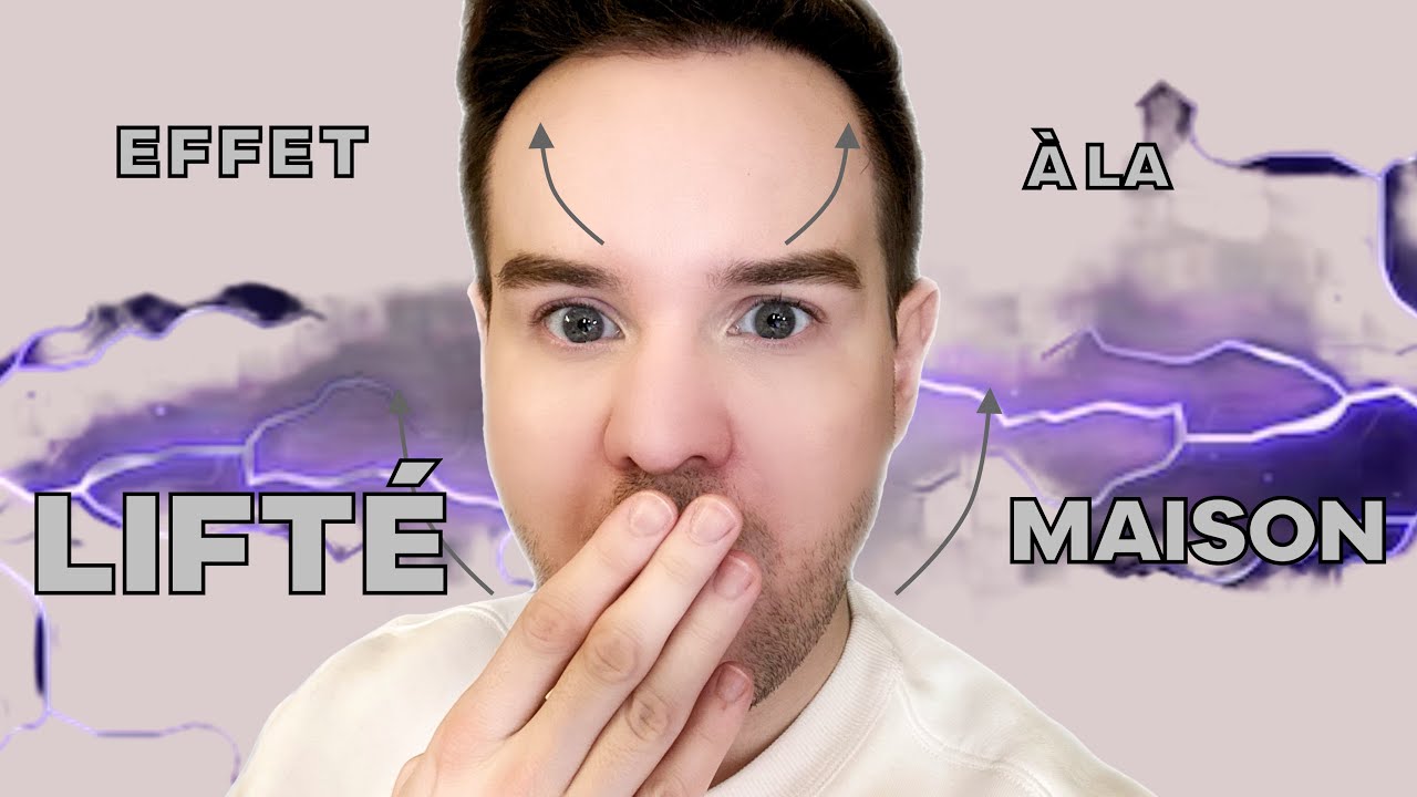 EFFET LIFTING PRESQUE INSTANTANE À LA MAISON ! L'ANTI  AGE HIGH TECH