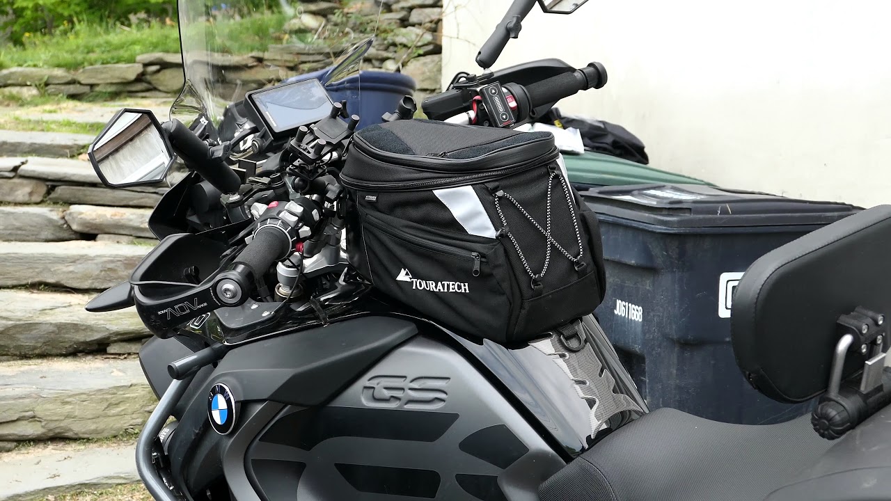 Review & Install: Touratech Expandable Touring Tankbag, R1200GS/ADV