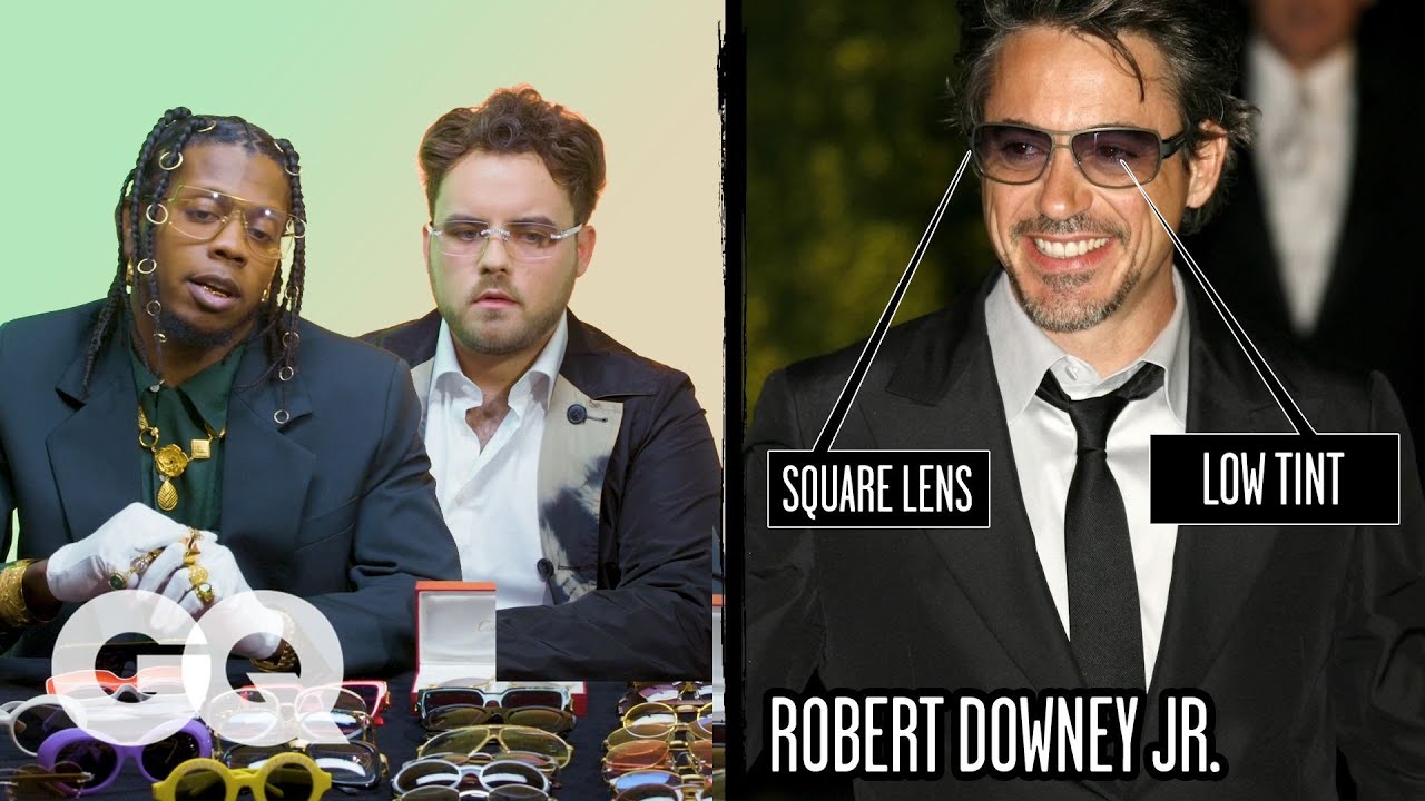 Glasses Experts Break Down Celebrity Sunglasses (Robert Downey Jr, Dapper Dan) Part 2 | Fine Points