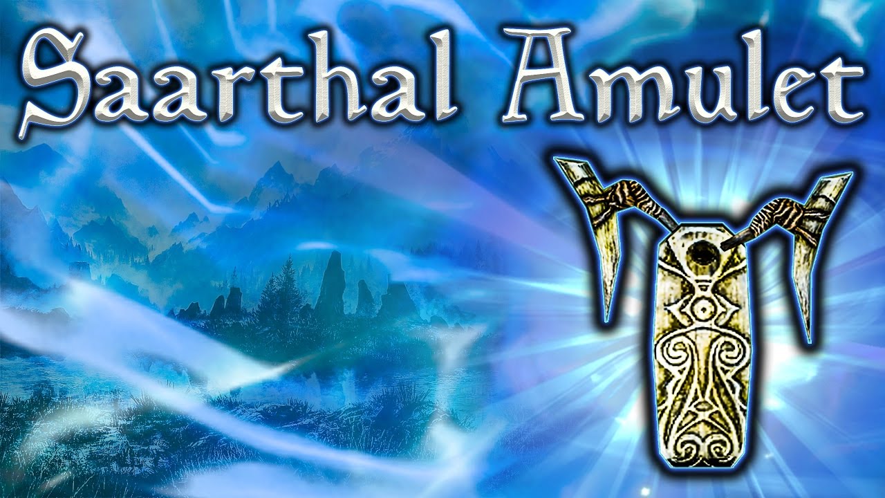 Skyrim SE - Saarthal Amulet - Unique Necklace Guide