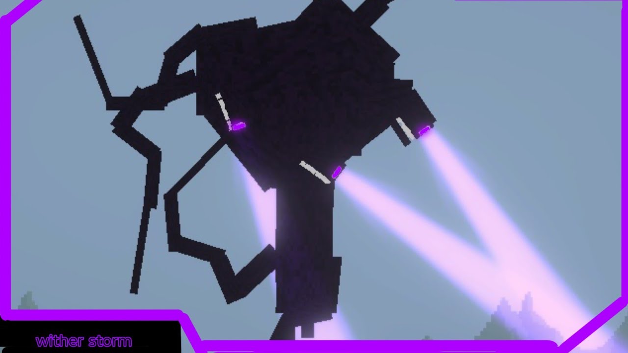 Wither storm mod | melon sandbox teaser A