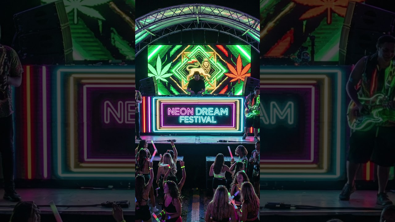 Neon Island 🌴 AI EDM x Reggae [TitanRhythm] 