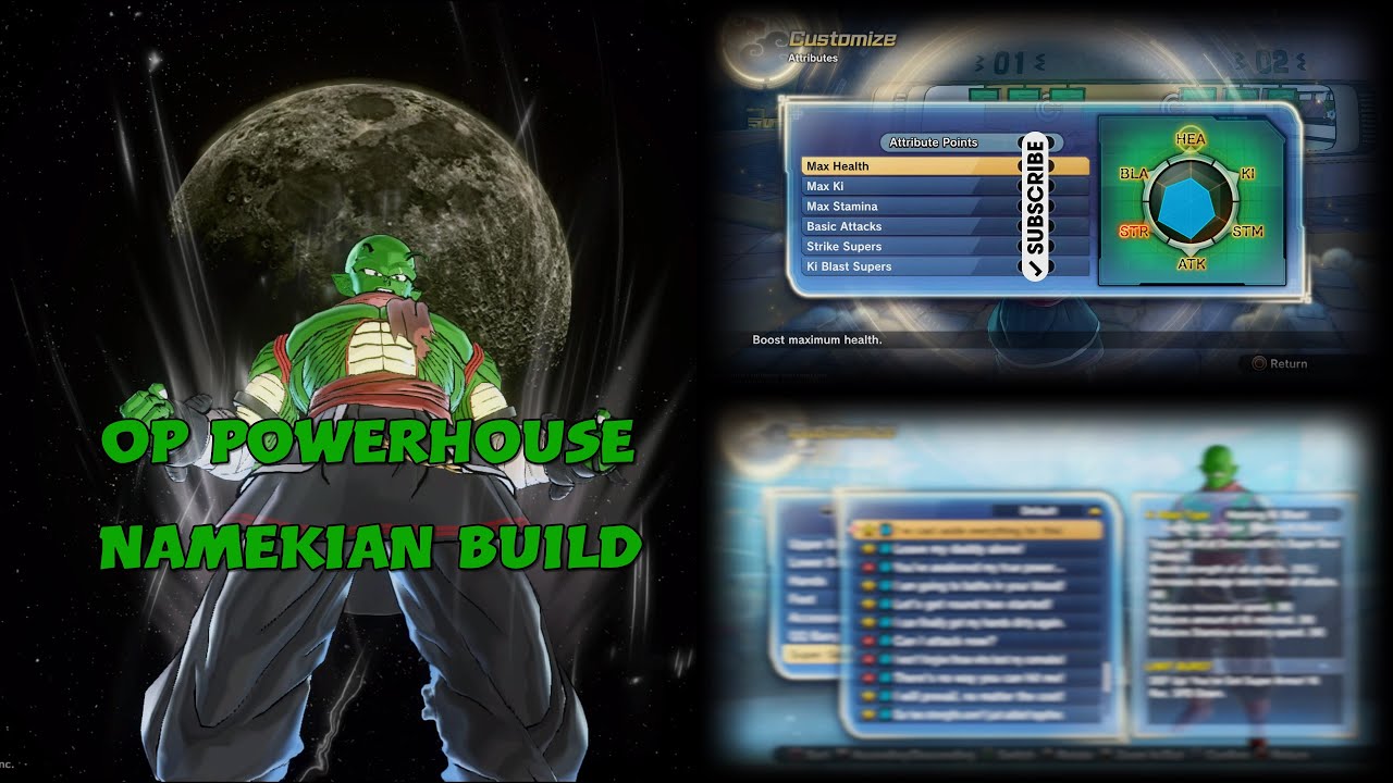 OP Powerhouse Namekian Build | Dragon Ball Xenoverse 2