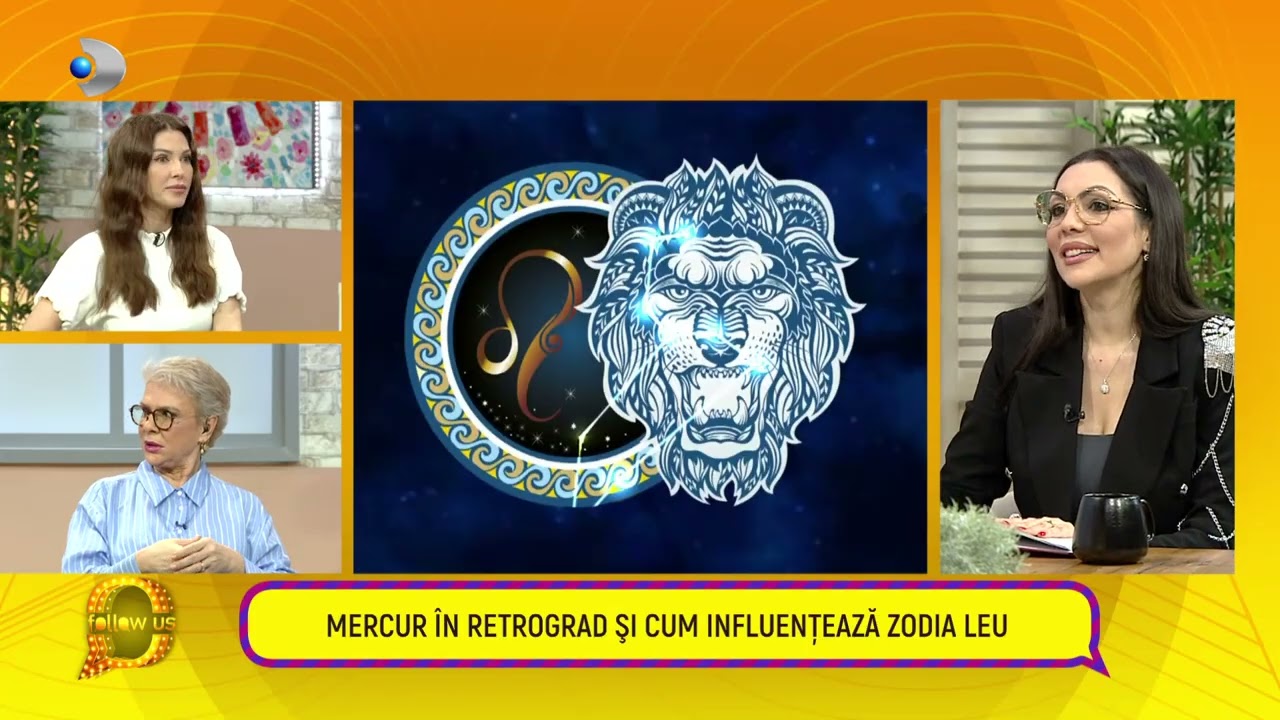 Follow us! - Astrolog Sanda Ionescu, despre noul ciclu Mercur retrograd in Astrologie!