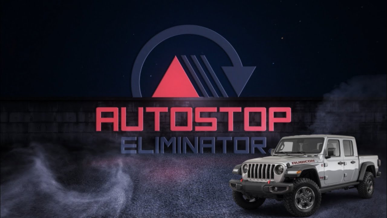 2020 Jeep Gladiator JT Engine Start Stop ESS Disable (Autostop Eliminator Installation)