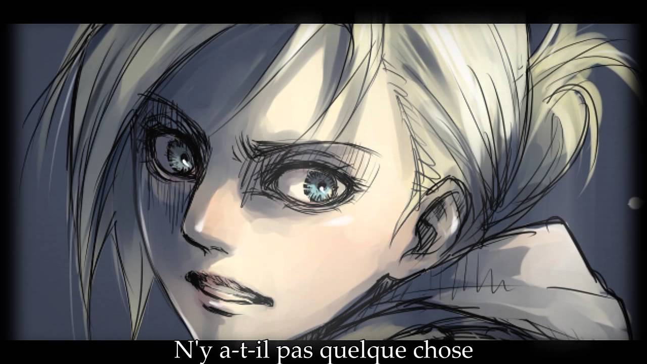 L'attaque des Titans Annie Leonhart Tribute -One Thing (traduction française)