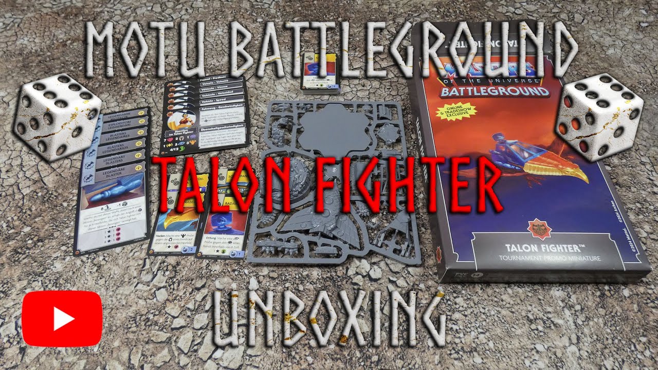 Masters of the Universe Battleground Unboxing - Talon Fighter