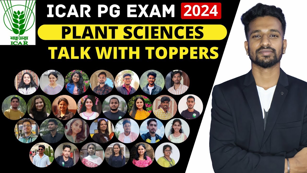 ICAR PG PLANT SCIENCES Toppers -2024| Talk with Toppers | Is coaching required or not?|Honest Review