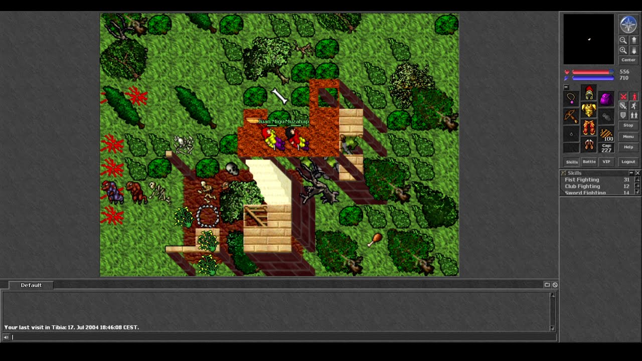 Old Tibia - Classic Quests: Bright Sword (7.26 2004 Secura)
