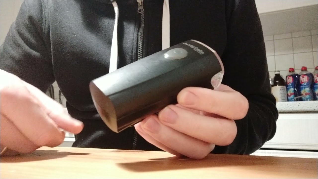 Prophete vordere Fahrradleuchte Batterie wechseln