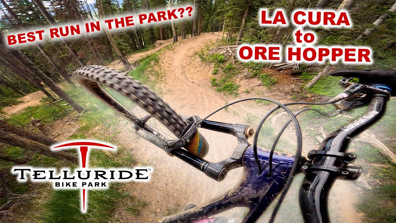 My FAVORITE Run at Telluride Bike Park, La Cura to Ore Hopper - One Lap with JJ
