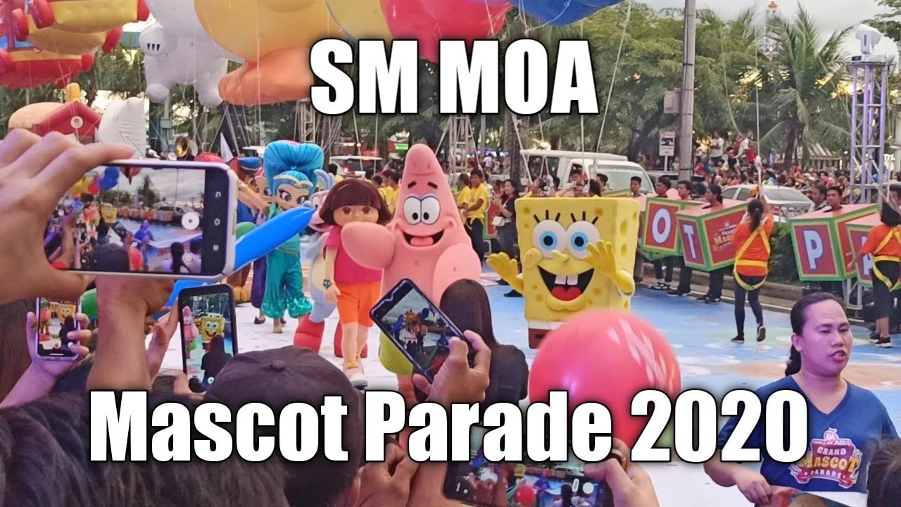 SM MALL OF ASIA GRAND MASCOT PARADE 2020