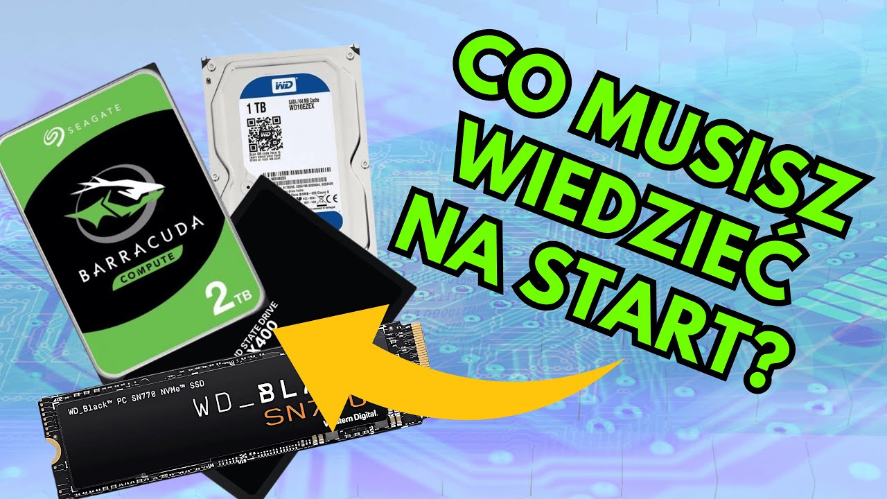 Jaki dysk do komputera w 2025? SSD, NVMe, HDD &ndash; kt&oacute;ry wybrać? Kr&oacute;tki przewodnik!