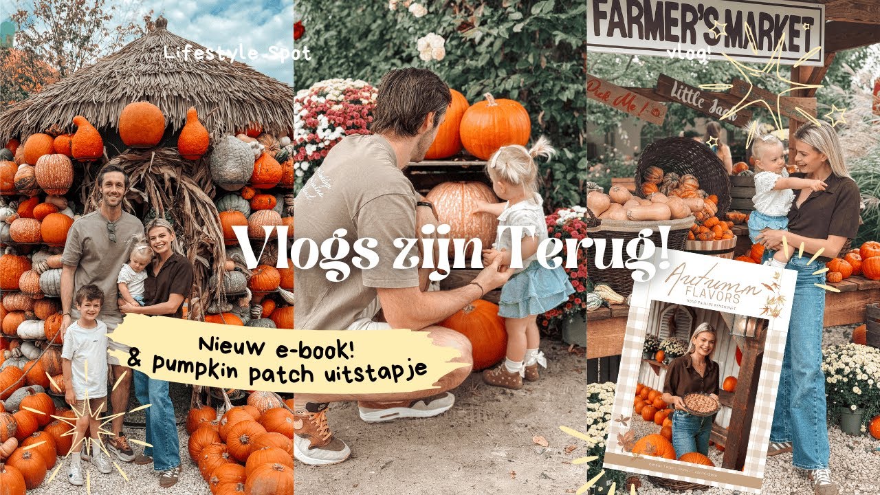Visiting Pumpkin Patch & New eBook! Autumnal WEEKVLOG 2025 | Lifestyle Spot