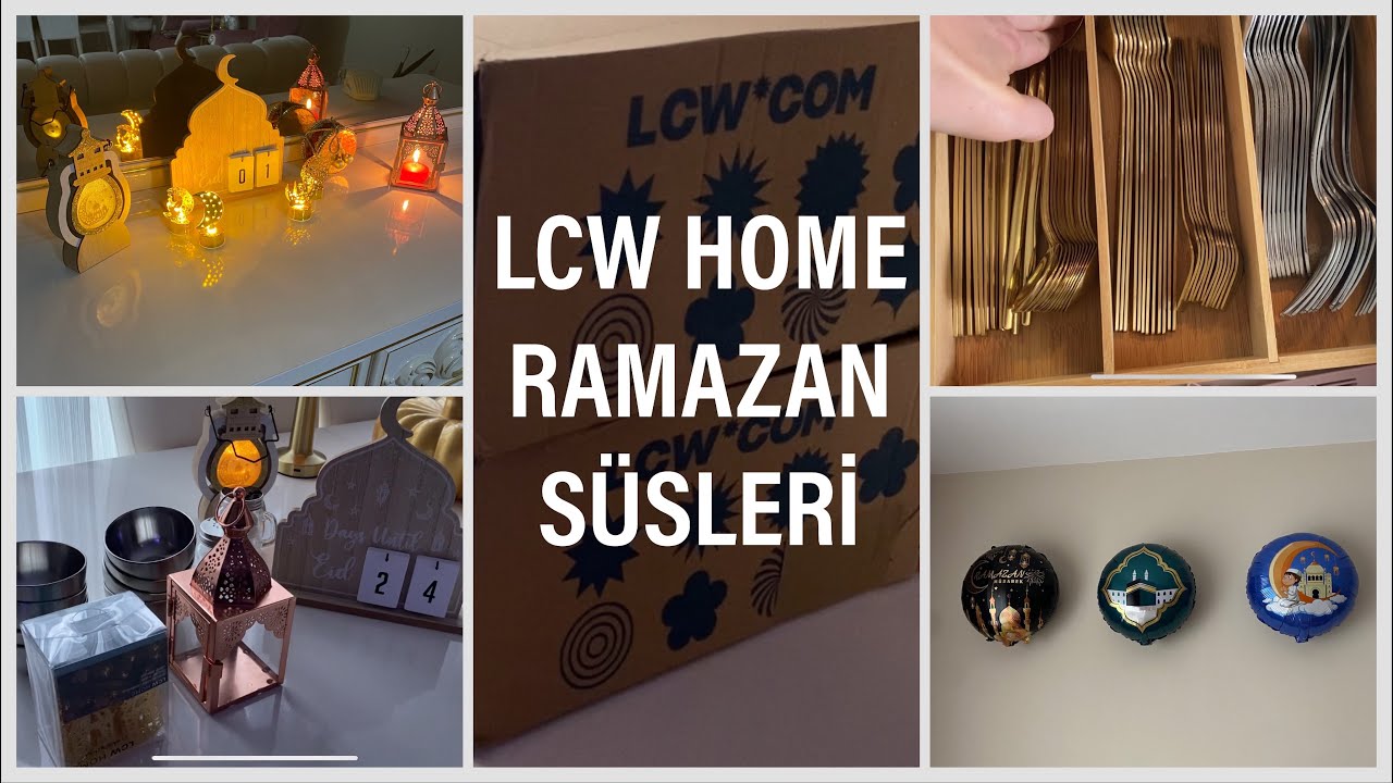 BEKLENEN VİDEO GELDİ⁉️LCW HOME RAMAZAN SÜSLERİ❌DEV KARGO AÇILIMI🤝