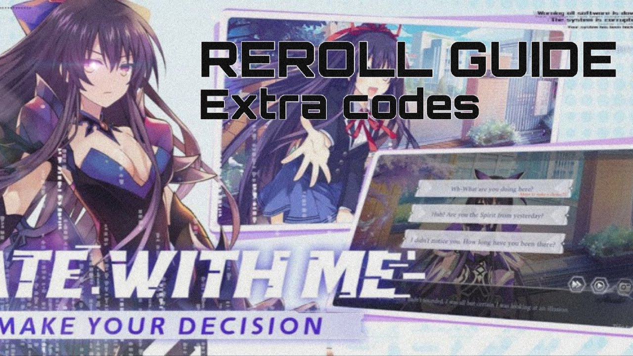 DATE A LIVE SPIRIT ECHO REROLL GUIDE