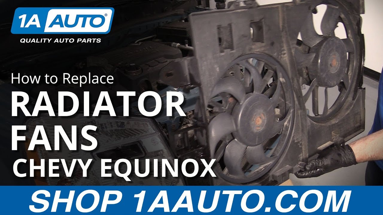 How to Replace Radiator Fans 06-08 Chevy Equinox